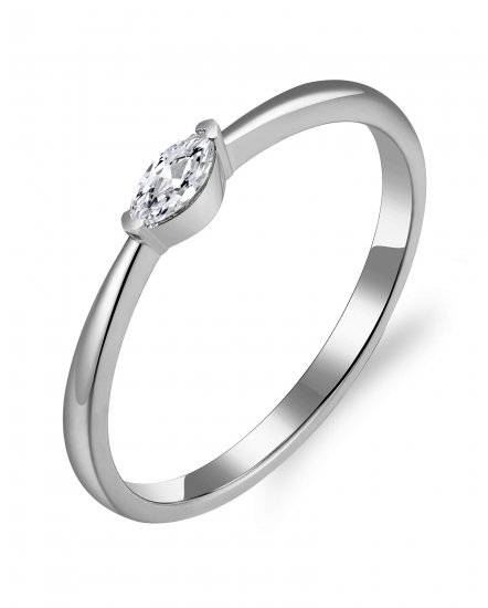 MARQUISE SOLITAIRE DIAMOND RING (TR5763)
