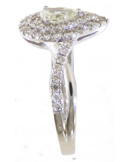 PEAR DIAMOND ENGAGEMENT RING (TR5764)