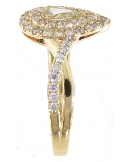 PEAR DIAMOND ENGAGEMENT RING (TR5764)