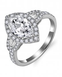 MARQUISE DIAMOND ENGAGEMENT RING (TR5767)