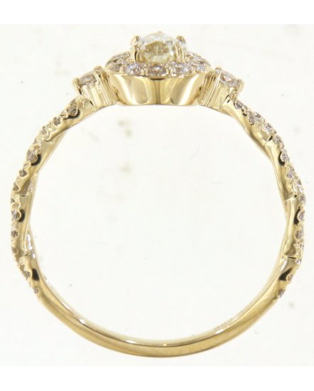 PEAR DIAMOND ENGAGEMENT RING (TR5770)