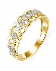 BAGUETTE DIAMOND RING (TR5798)