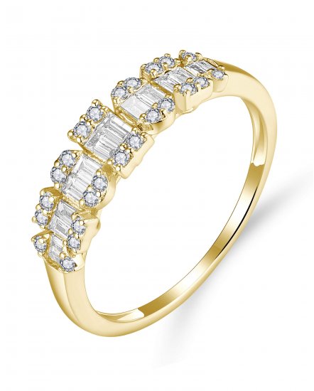 BAGUETTE DIAMOND BAND (TR5822)