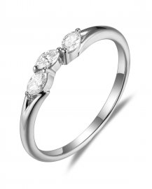 THREE STONE MARQUISE DIAMOND RING (TR5834)