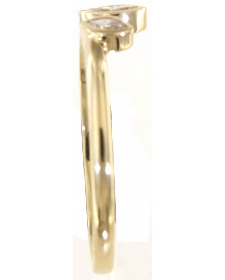 THREE STONE MARQUISE DIAMOND RING (TR5838)