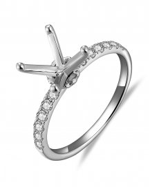SEMI MOUNT DIAMOND ENGAGEMENT RING (TR5876)