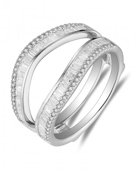 ENHANCER BAGUETTE DIAMOND RING (TR5887)