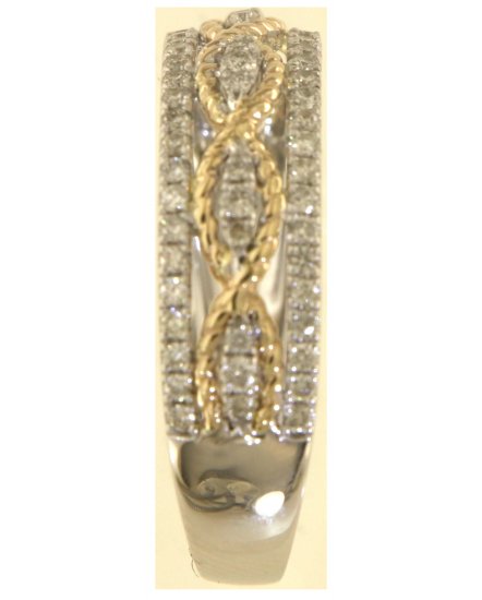 CRISS CROSS STYLE DIAMOND BAND (TR5906)