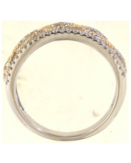 CRISS CROSS STYLE DIAMOND BAND (TR5906)