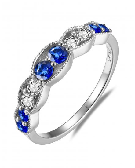SAPPHIRE DIAMOND BAND (TR5932)