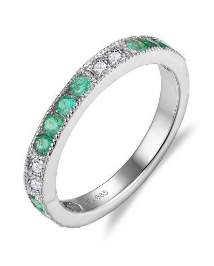 EMERALD DIAMOND BAND (TR5933)