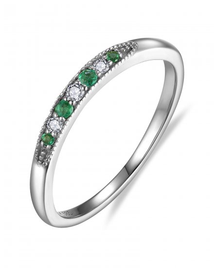 EMERALD DIAMOND BAND (TR5934)