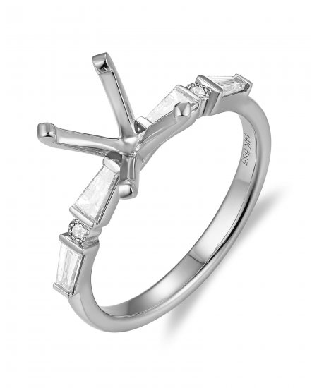 SEMI MOUNT DIAMOND ENGAGEMENT RING (TR5939)