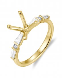 SEMI MOUNT DIAMOND ENGAGEMENT RING (TR5939)