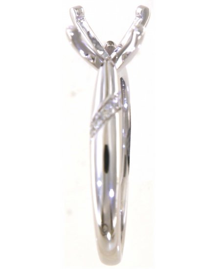 SEMI MOUNT DIAMOND ENGAGEMENT RING (TR5946)