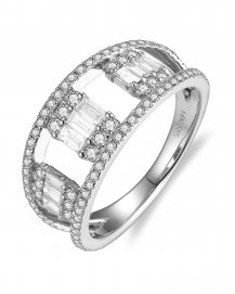 BAGUETTE DIAMOND CIGAR RING (TR5947)