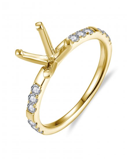 SEMI MOUNT DIAMOND ENGAGEMENT RING (TR5950)