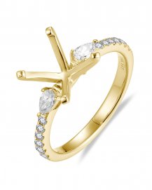 SEMI MOUNT DIAMOND ENGAGEMENT RING (TR5956)