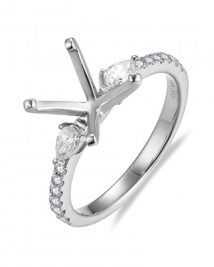 SEMI MOUNT DIAMOND ENGAGEMENT RING (TR5956)