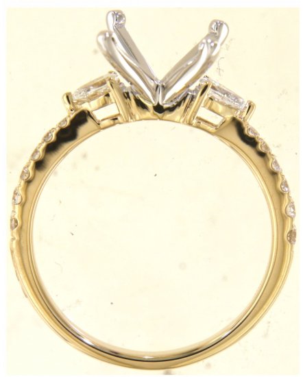 SEMI MOUNT DIAMOND ENGAGEMENT RING (TR5956)