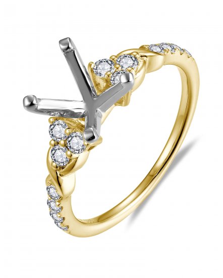 SEMI MOUNT DIAMOND ENGAGEMENT RING (TR5961)
