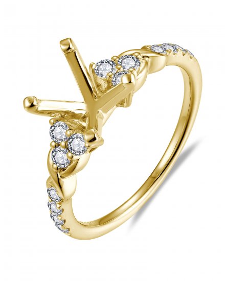 SEMI MOUNT DIAMOND ENGAGEMENT RING (TR5961)