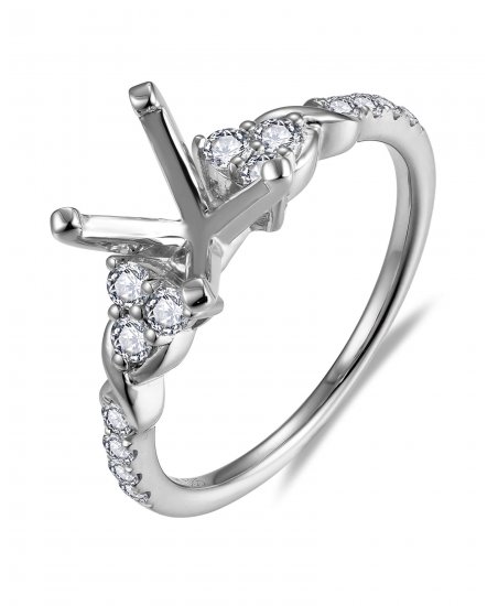 SEMI MOUNT DIAMOND ENGAGEMENT RING (TR5961)