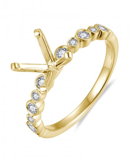 SEMI MOUNT DIAMOND ENGAGEMENT RING (TR5967)