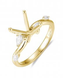 SEMI MOUNT DIAMOND ENGAGEMENT RING (TR5971C)