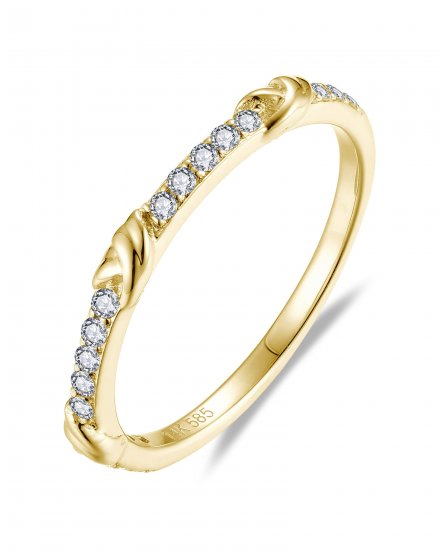 STACKABLE DIAMOND BAND (TR5982)