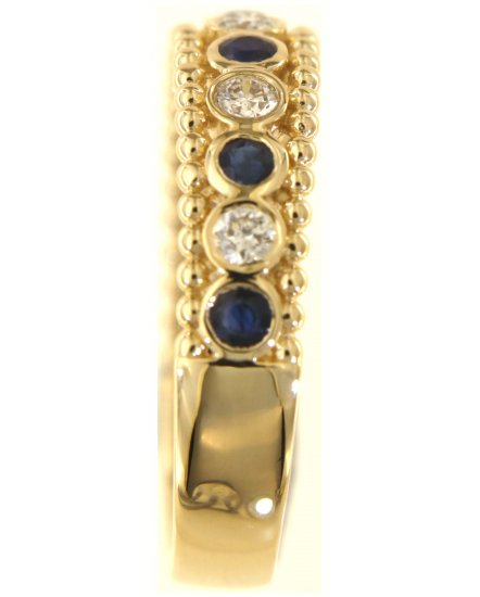 SAPPHIRE DIAMOND BAND (TR5996)