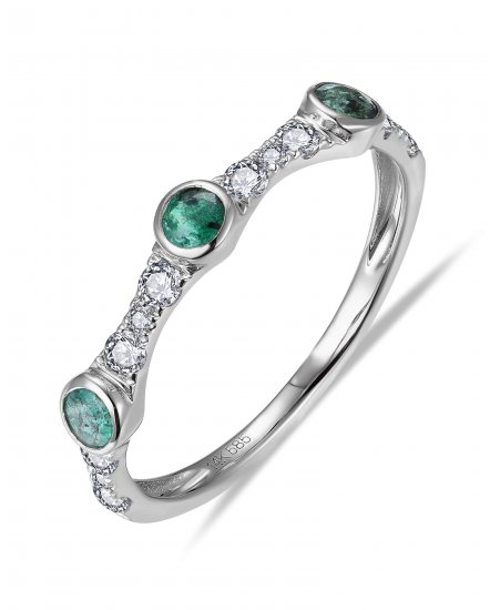 EMERALD DIAMOND BAND (TR6056)