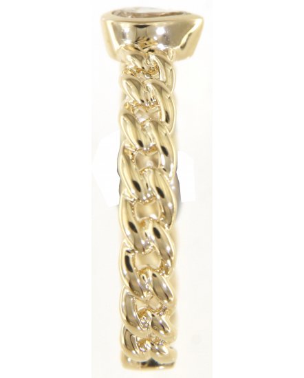 PEAR SOLITAIRE DIAMOND RING (TR6067)