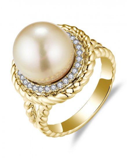 PEARL DIAMOND RING (TR6071)