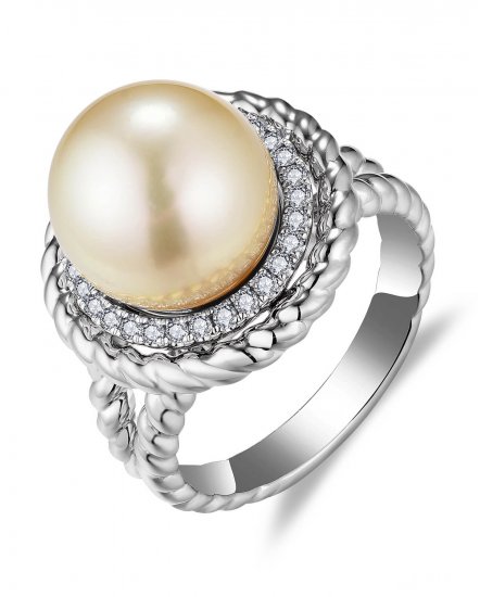 PEARL DIAMOND RING (TR6071)