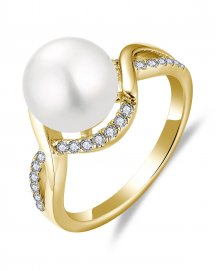 PEARL DIAMOND RING (TR6073)