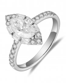 MARQUISE DIAMOND ENGAGEMENT RING (TR6080)