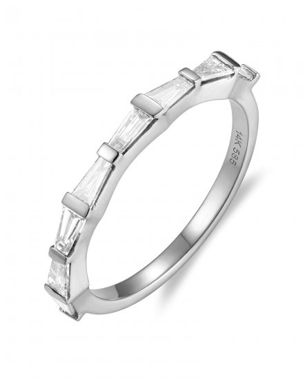 BAGUETTE DIAMOND BAND (TR6095)