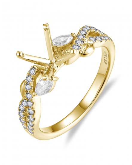 SEMI MOUNT DIAMOND ENGAGEMENT RING (TR6105)