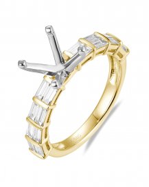 SEMI MOUNT DIAMOND ENGAGEMENT RING (TR6107)