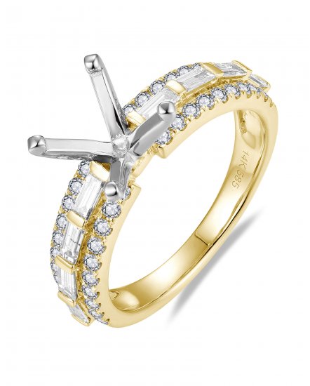 SEMI MOUNT DIAMOND ENGAGEMENT RING (TR6108)