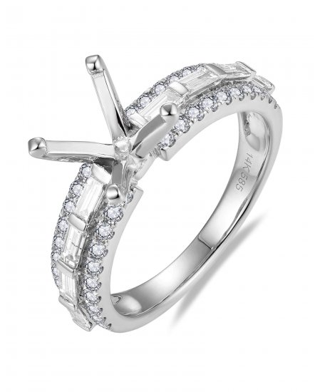 SEMI MOUNT DIAMOND ENGAGEMENT RING (TR6108)