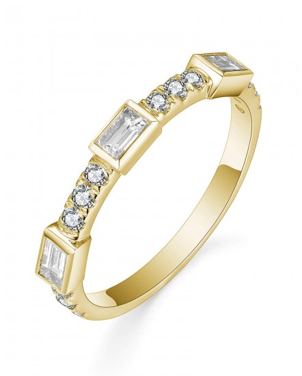 BAGUETTE DIAMOND BAND (TR6114)