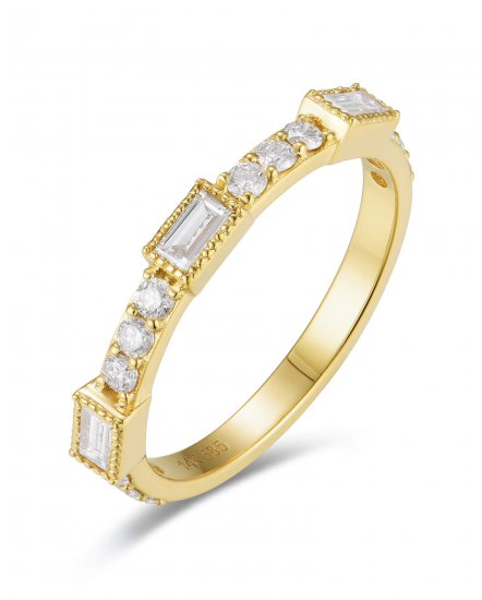 BAGUETTE DIAMOND BAND (TR6120)