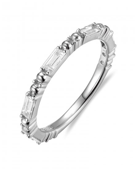 BAGUETTE DIAMOND BAND (TR6140)