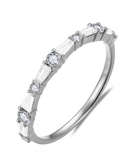 BAGUETTE DIAMOND BAND (TR6159)