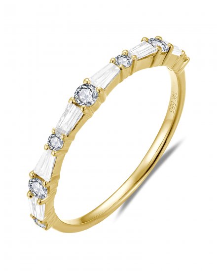 BAGUETTE DIAMOND BAND (TR6159)