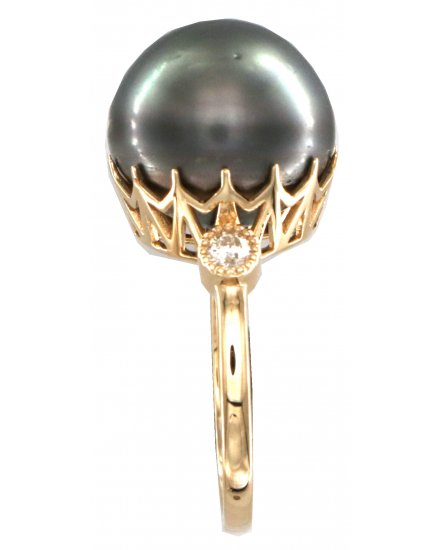 PEARL DIAMOND RING (TR6172)