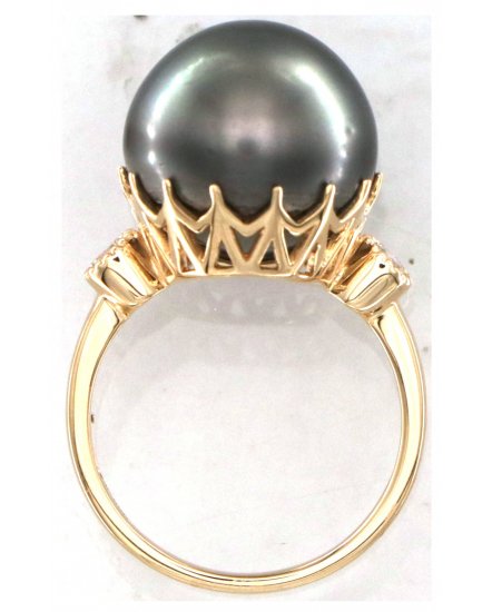 PEARL DIAMOND RING (TR6172)