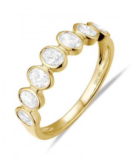 OVAL DIAMOND BAND (TR6187)